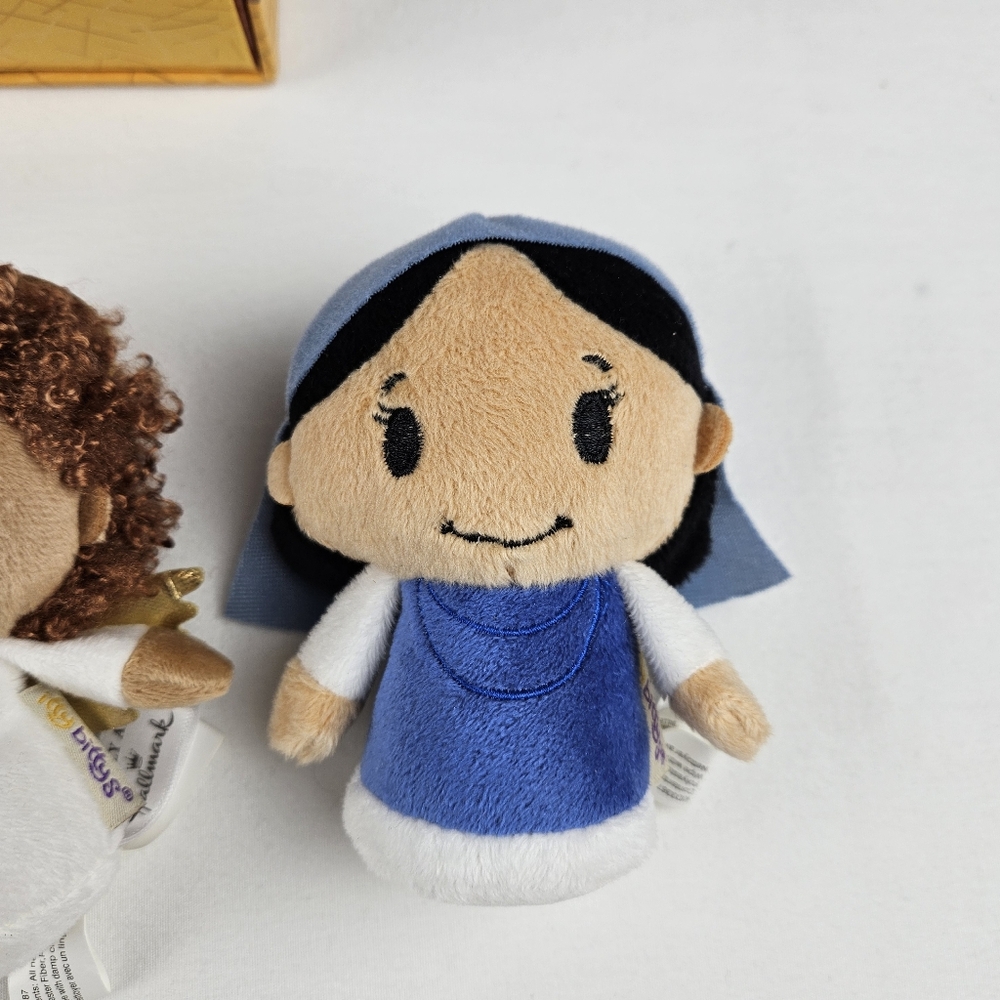 Hallmark Itty Bittys Nativity Set Plush Toys Holiday Christmas - Picture 6 of 12